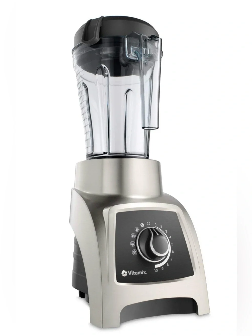 VITAMIX S55 SERIES S DISCONTINUED BLENDER BRUSHED STAINLESS W/ TO GO CUP  SILVER